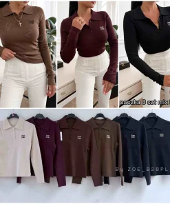 Swetry Damskie WŁOSKA,Size uni,paczka 8szt, mix kolor
