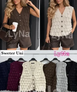 Swetry Damskie WŁOSKA,Size uni,paczka 6szt, mix kolor