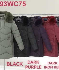 Kurtki damskie,size 2-7xl,Paczka 6szt ,1kolor