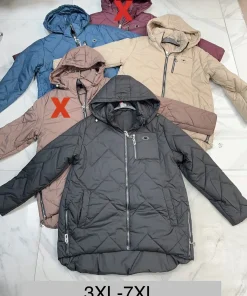 Kurtki damskie,size 3-7xl,Paczka 5szt ,1kolor