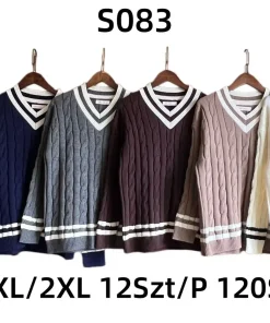 Swetry Damskie, size m/l-xl/2xl,paczka 12szt,mix kolor