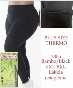 Leginsy Damskie,size 2xl-6xl,paczka 12szt,1kolor