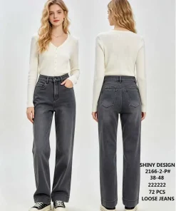 Jeansy Damskie,size 38-48,paczka 12szt,1kolor