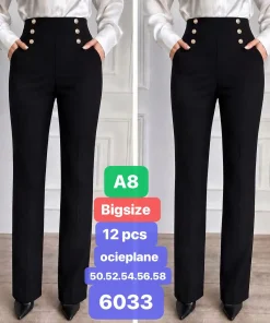 Spodnie Damskie,size 50-58,paczka 12szt,1kolor