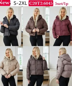 Kurtki Damskie,size s-2xl,paczka 5szt,1kolor