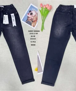 Jeansy Damskie,size 38-48,paczka 12szt,1kolor