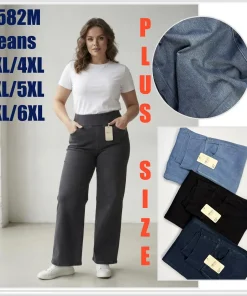 Jeansy Damskie, size 3/4-5/6xl,paczka 12szt,mix kolor