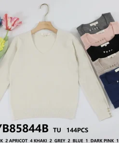 Swetry damskie,size uni,Paczka 12szt,mix kolor