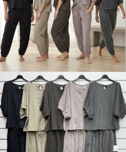 Komplety Damskie WŁOSKA,Size uni,paczka 6szt, mix kolor