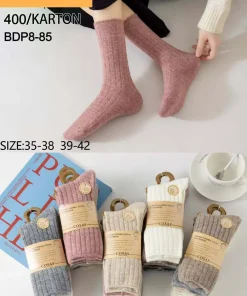 Skarpety Damskie,size 35-42,Paczka 40szt ,mix kolor