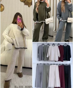 Komplety Damskie WŁOSKA,Size uni,paczka 6szt, mix kolor