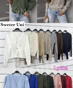 Swetry damskie,size uni,paczka 6szt,mix kolor