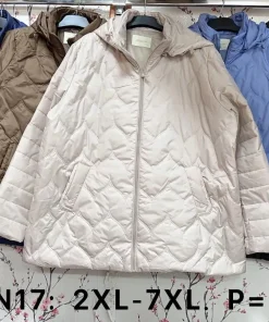 Kurtki damskie,size 2-7xl,Paczka 6szt ,1kolor
