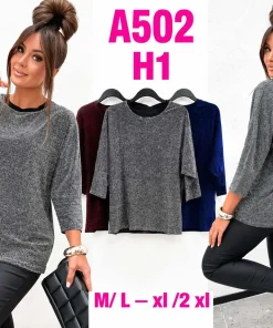 Bluzki damskie,size m/l-xl/2xl,paczka 12szt,mix kolor
