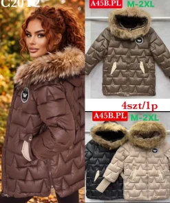 Kurtki Damskie,size m-2xl,paczka 4szt,1kolor