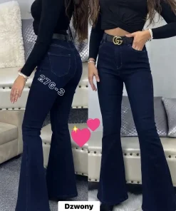Jeansy Damskie,size xs-xl,paczka 12szt,1kolor