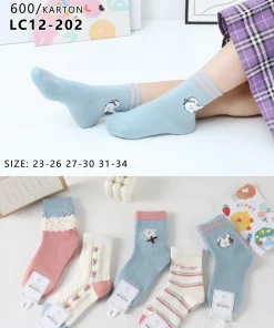 Skarpety DZIECIĘCA,size 23-34,paczka 40szt,mix kolor