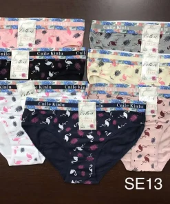 Majtki Damskie,size l-2xl,Paczka 24szt ,mix kolor