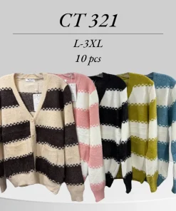 Swetry damskie ,size l-3xl,Paczka 10szt ,mix kolor