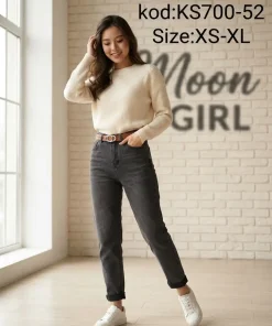 Jeansy Damskie,size xs-xl,Paczka 10szt ,1kolor