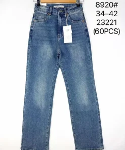 Jeansy damskie ,size 34-42,Paczka 10szt ,1kolor