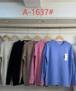 Swetry Damskie ,Size m/l-xl/2xl,paczka 10szt, mix kolor