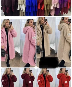 Kurtki Damskie,size uni,paczka 6szt,mix kolor