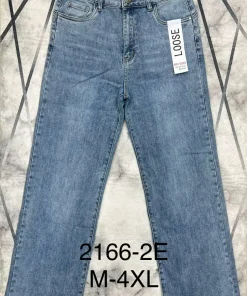 Jeansy Damskie,size m-4xl,Paczka 12szt ,1 kolor