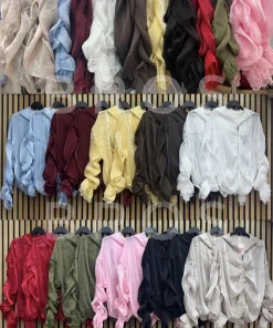 Kurtki Damskie,size uni,paczka 6szt,mix kolor
