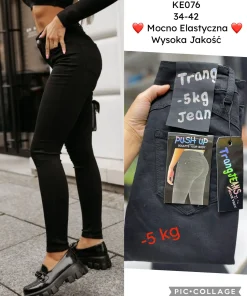 Jeansy Damskie,size 34-42,paczka 10szt,1kolor