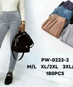 Spodnie Damskie,size m/l-3xl/4xl,Paczka 12szt ,mix kolor