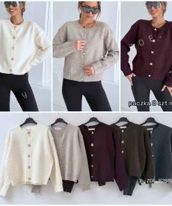 Swetry Damskie WŁOSKA,Size uni,paczka 6szt, mix kolor