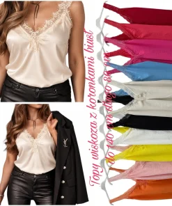 Bluzki Damskie,size uni,paczka 6szt,mix kolor