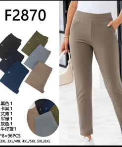 Spodnie Damskie,size 2/3-5/6xl,Paczka 12szt ,mix kolor