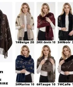 Szaliki Damskie ,paczka 12szt, mix kolor