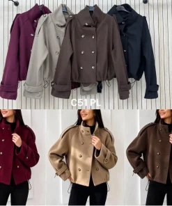 Kurtki damskie,size uni,paczka 6szt,mix kolor