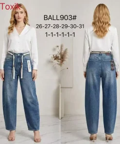 Jeansy Damskie, size 26-31,paczka 12szt,1kolor