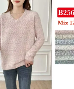 Swetry damskie,Size uni,paczka 12szt,mix kolor