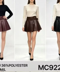 Spódnica krótka Damskie,size s-l,Paczka 12szt ,mix kolor