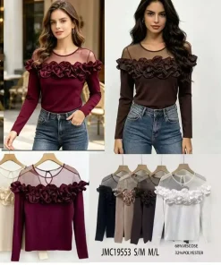Bluzki Damskie, size s/m-m/l,paczka 10szt,mix kolor