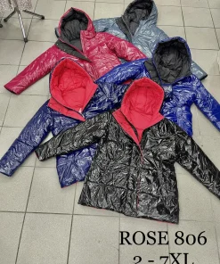 Kurtki damskie,size 2-7xl,Paczka 5szt ,1kolor