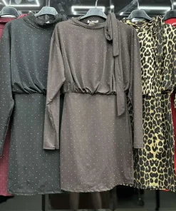 Sukienki Damskie WŁOSKA,Size uni,paczka 6szt, mix kolor