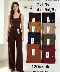 Spodnie Damskie,size 2/3-5/6xl,Paczka 12szt ,mix kolor