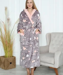 Szlafrok Damskie,size 2xl-4xl,Paczka 6szt,1kolor