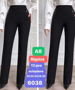 Spodnie Damskie,size 50-58,paczka 12szt,1kolor