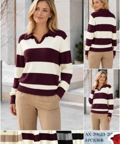 Swetry Damskie,size m-2xl,paczka 12szt,mix kolor