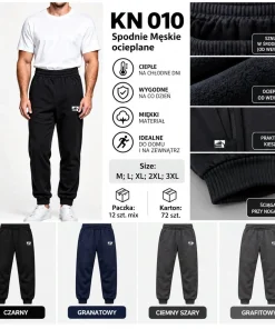 Spodnie MĘSKIE,size m-3xl,paczka 12szt,mix kolor