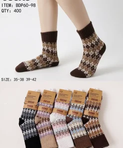 Skarpety Damskie,size 35-42,Paczka 40szt ,mix kolor