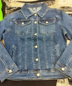 Kurtki Jeansowe Damskie,size s-2xl,Paczka 10szt ,1 kolor