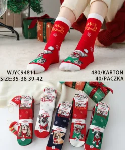 Skarpety Damskie,size 35-42,paczka 40szt,mix kolor
